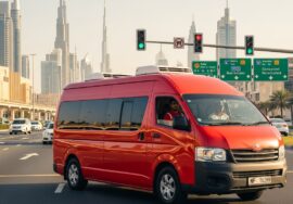 Commercial van rental Dubai