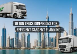 10 Ton Truck Dimensions in Meters