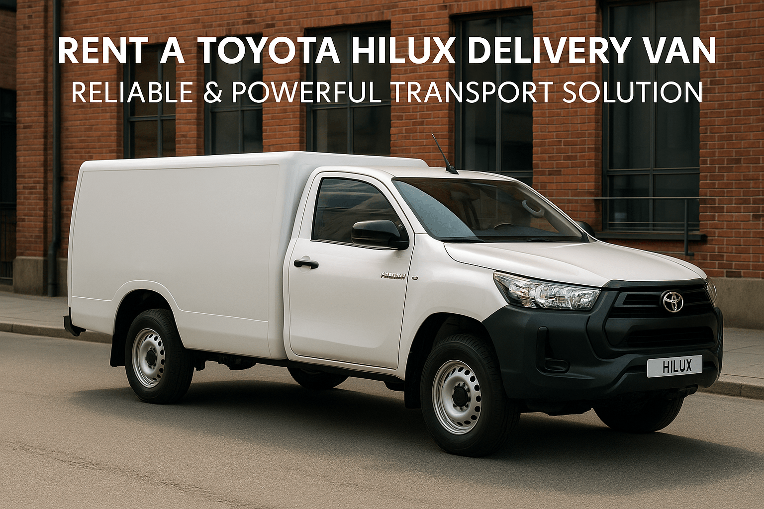 Toyota Hilux Delivery Van