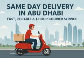 same day delivery in Abu Dhabi