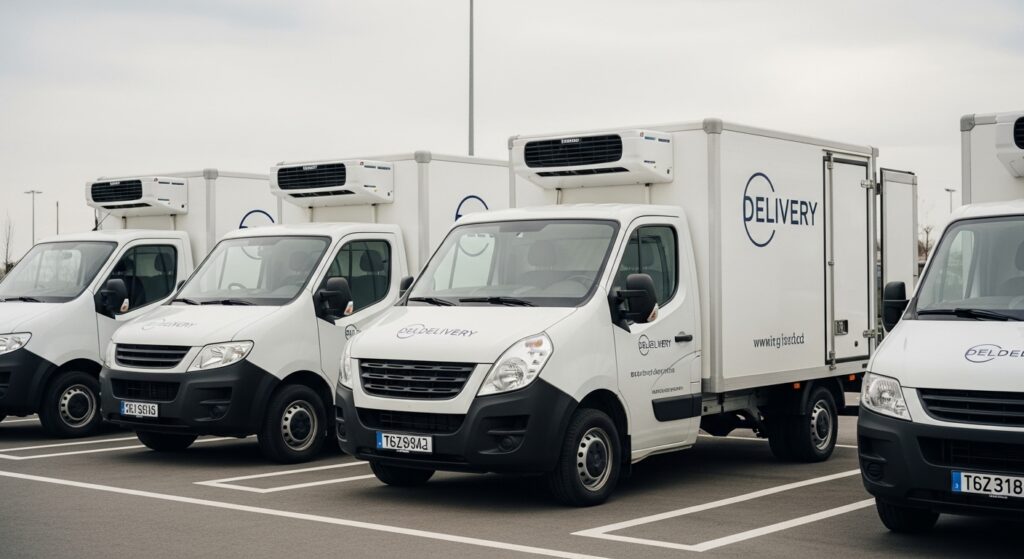 Grocery and Food Delivery Vans