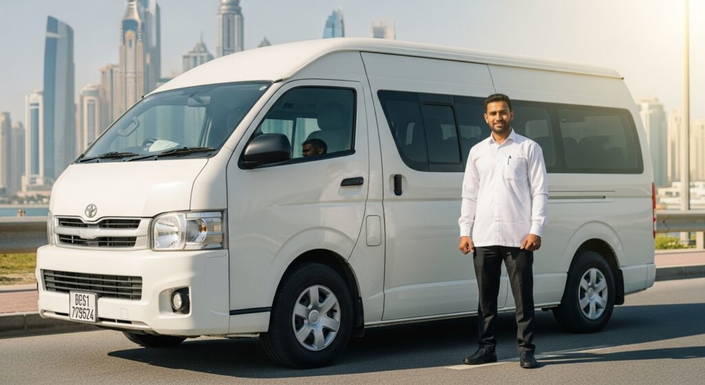 Toyota Hiace Delivery Van Rental