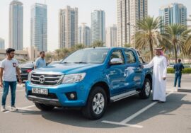 1 Ton Pickup for Rent in UAE