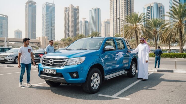 1 Ton Pickup for Rent in UAE