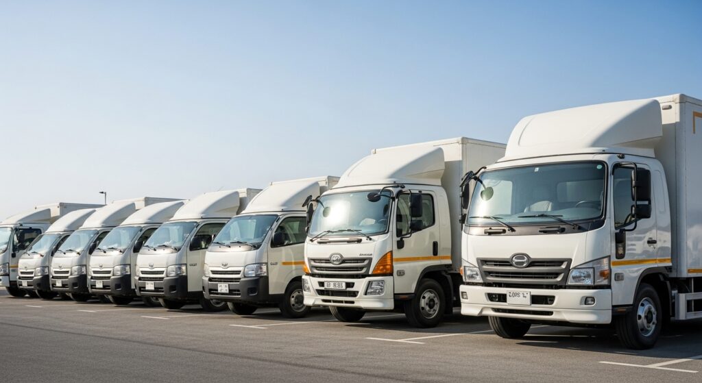 Commercial Vehicle Rental in Dubai