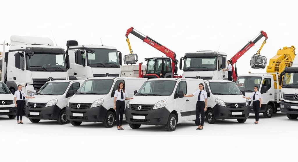 Commercial Vehicle Rental in Dubai