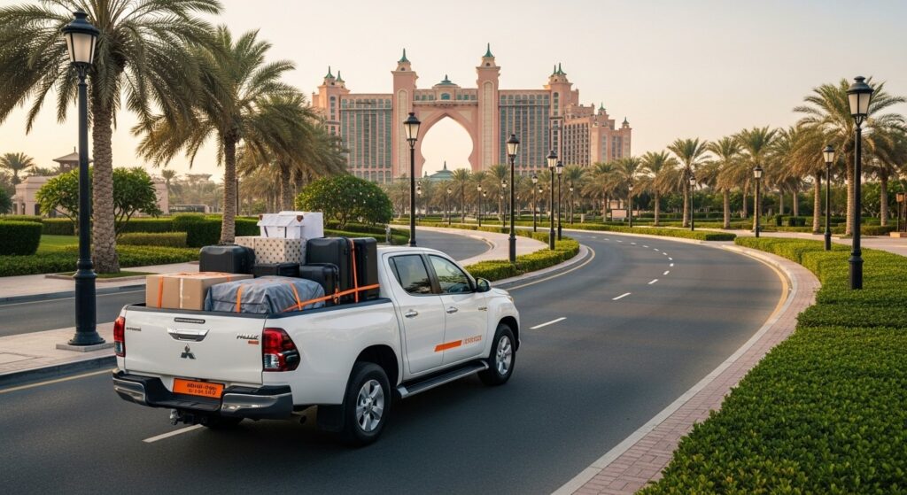 1 Ton Pickup for Rent in Dubai